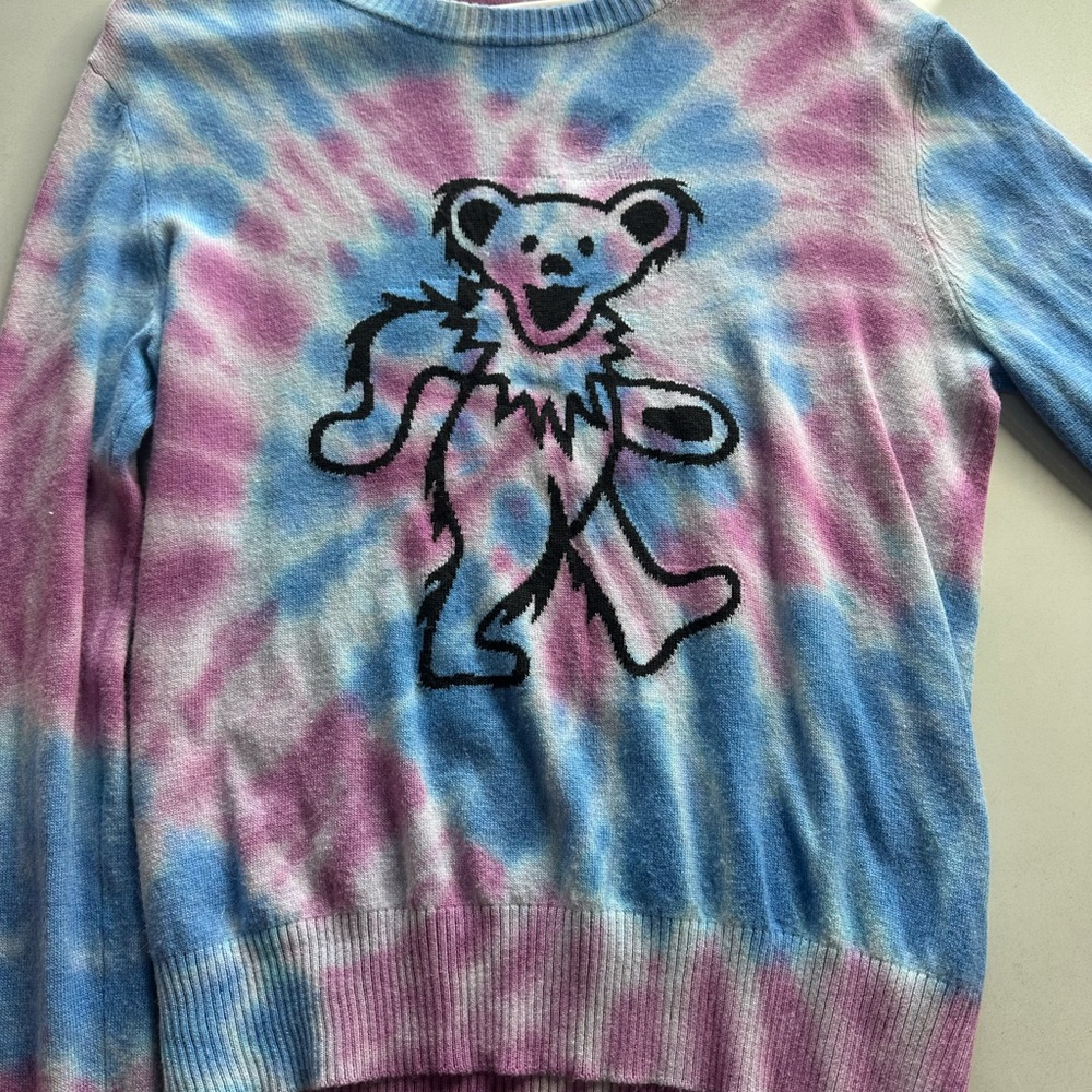 Spiritual Gangster x Grateful Dead Dancing Bear Sweater Small